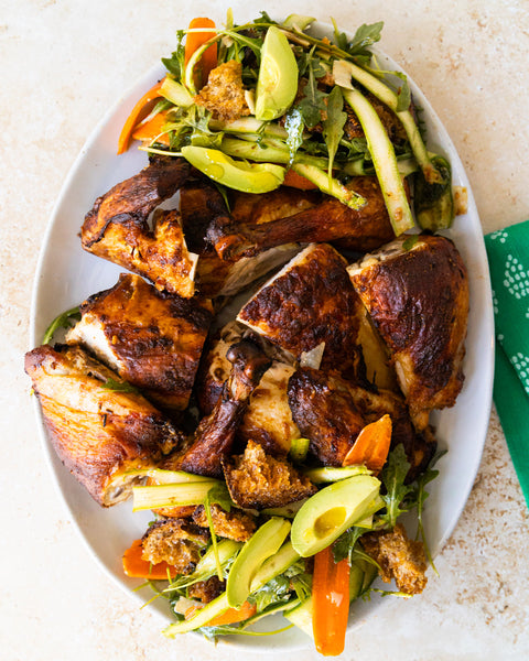 Chef Micah’s Simple Spring Shaved Vegetable Salad