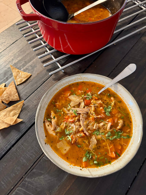 Spicy Chicken Tortilla Soup