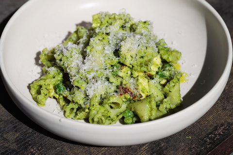 Eureka Lemon and Herb Pasta al Pesto Genovese